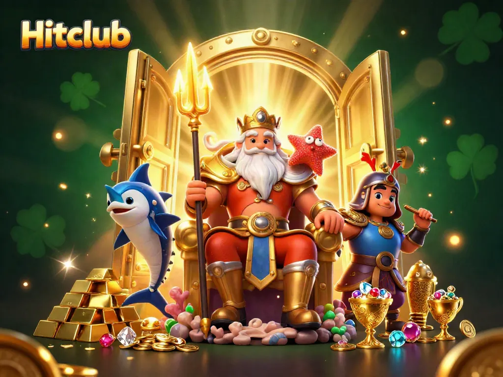 Hitclub offers thrilling gaming with Neptune and treasures in an immersive casino experience.