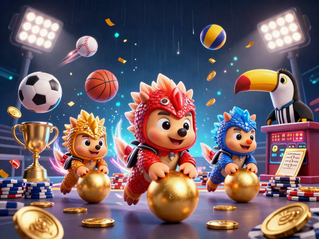 Engage in vibrant casino excitement with 11bet, showcasing rival pangolins and electrifying gameplay.