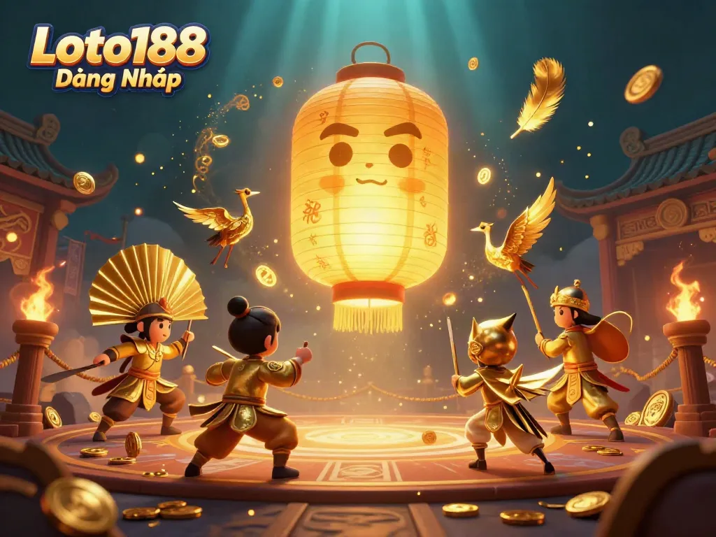 Loto188 Đăng Nhập amidst dynamic casino elements, showcasing an exciting gaming atmosphere.