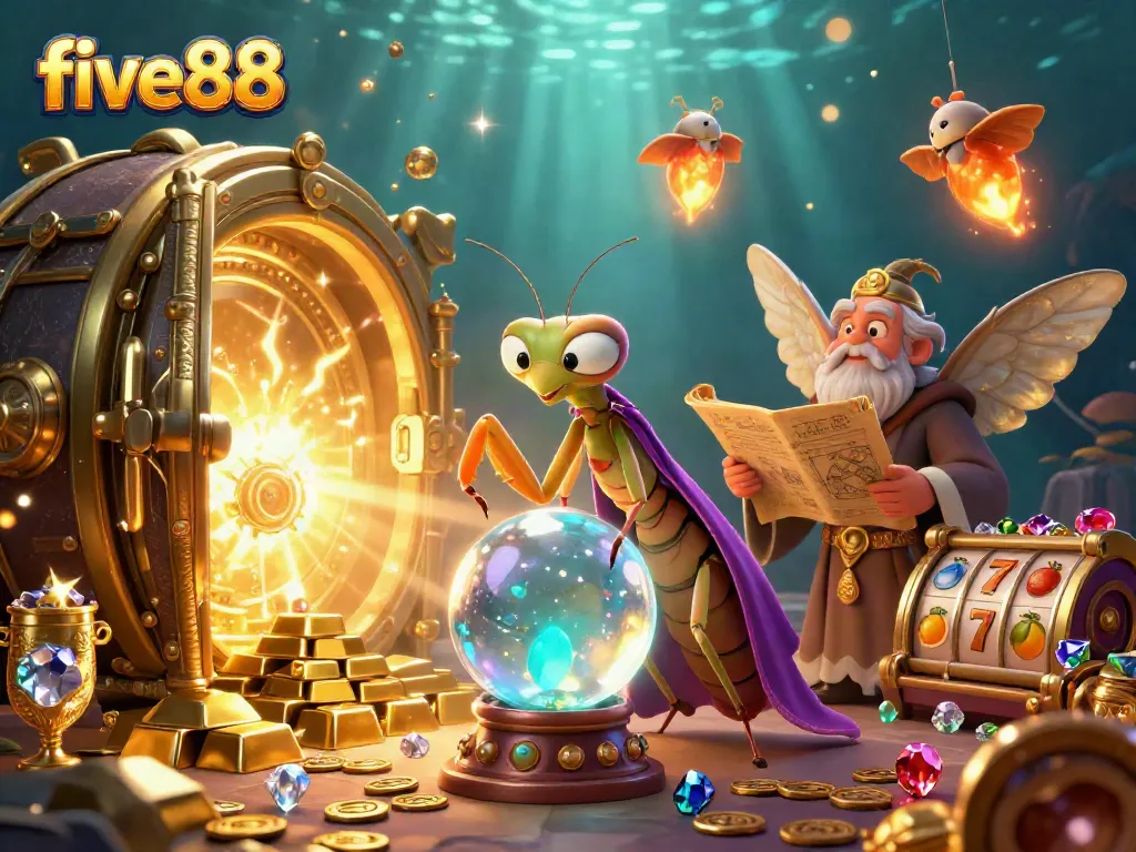 Engage in thrilling five88 casino adventures with a mystical fortune teller and treasure treasures.